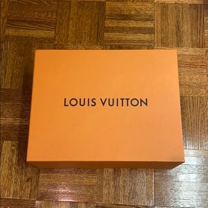 Louis Vuitton boots shoes box